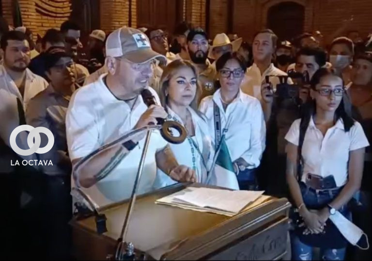 Rómulo Calvo, Presidente del Comité Cívico.