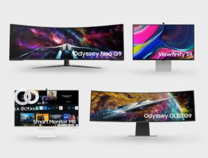 Samsung presenta su nueva línea de monitores.
