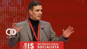 Sánchez es elegido como presidente de la Internacional Socialista.