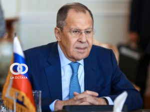 Serguéi Lavrov, Minitro de Relaciones Exteriores.
