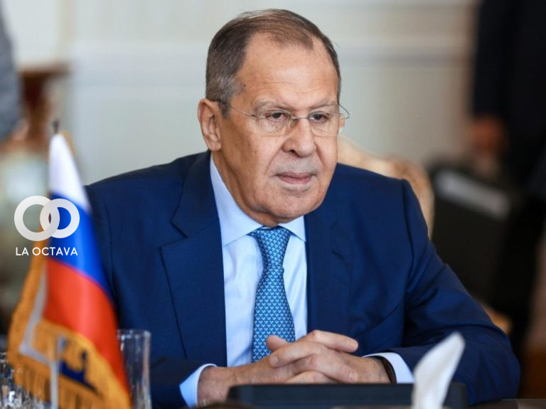 Serguéi Lavrov, Minitro de Relaciones Exteriores.