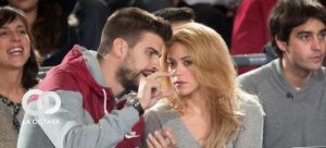 Shakira y Pique, cuando eran pareja.