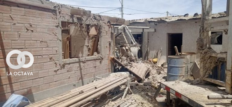 Explosión de un caldero en Viacha