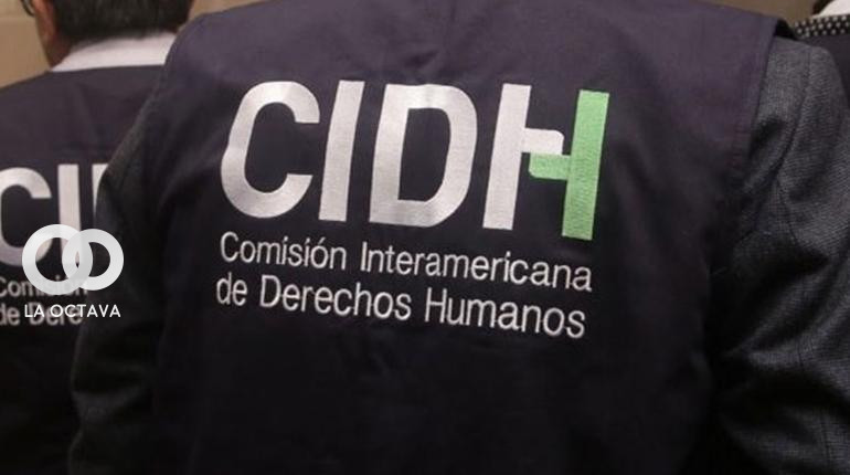 representantes de la CIDH.