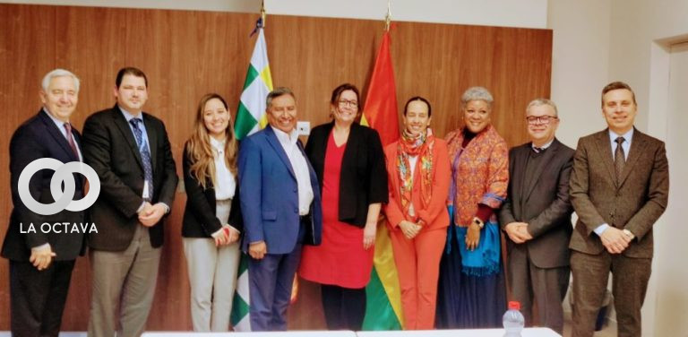 Canciller se reune con altos representantes del alto comisionado de la ONU.