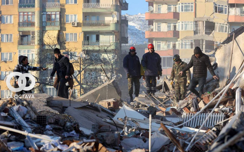 Desastres causados por terremotos en Turquía.