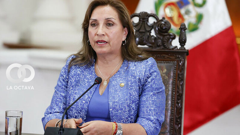 Dina Boluarte, Presidenta del Perú.
