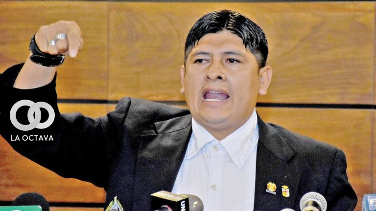 Diputado del MAS, Rolando Cuellar.