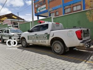 División de homicidios de El Alto.