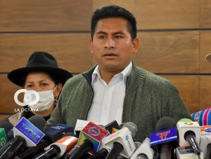 El diputado del MAS, Gualberto Arispe. Foto. APG.