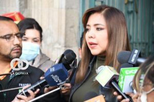Gabriela Alcón, Viceministra de Comunicación.