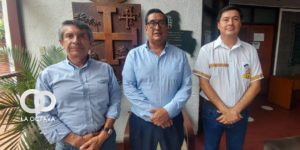 Jorge Santistevan, Reinerio Vargas y Darling Méndez