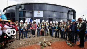 Presidente Luis Arce entregó la ampliación del Sistema de Agua Potable en Oruro