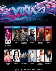 Todo listo para el "Festival Internacional de la Canción de Viña del Mar"