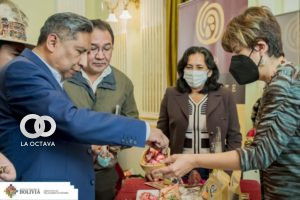 Canciller del Estado en la presentación de la convocatoria