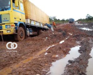 Rutas intransitables en Santa Cruz