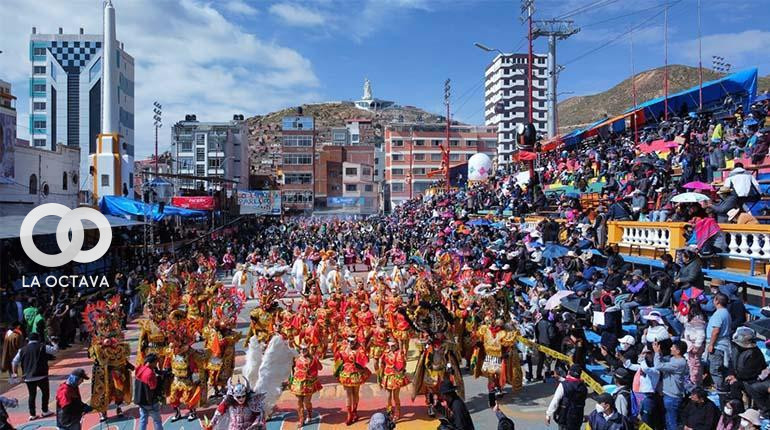 Entrada del carnaval de Oruro 2023