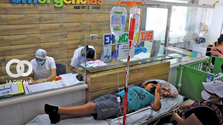 Enfermos de dengue en Santa Cruz
