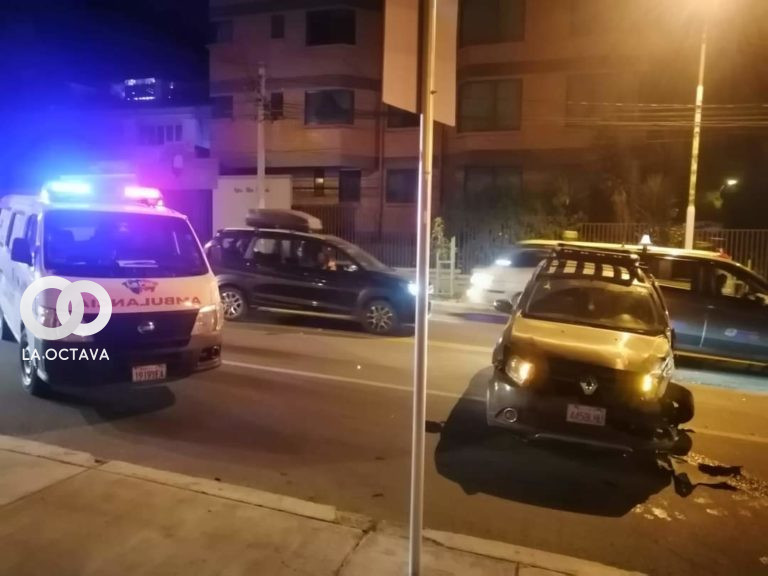 Accidente de Tránsito en obrajes