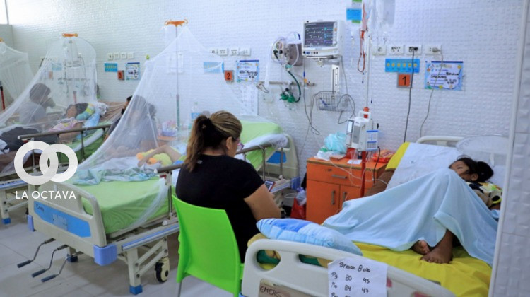 Menores atendidos con mosquiteros en hospitales de Santa Cruz