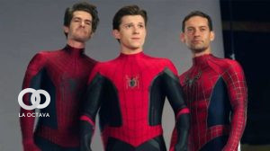 "Spider- Man: No way home" reunió a los tres 'Peter Parker': Tom Holland, Tobey Maguire y Andrew Garfield