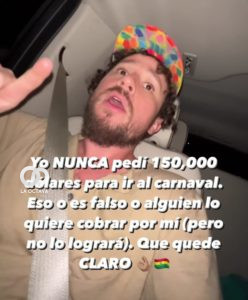 Captura de Historia de Luisito Comunica
