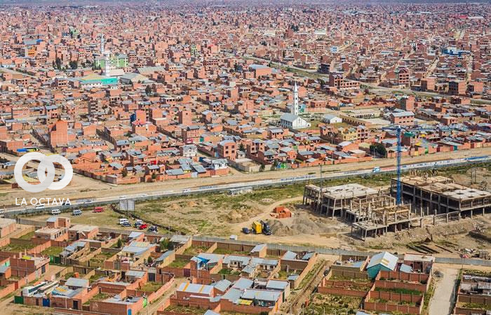 Imagen de la ciudad de El Alto.