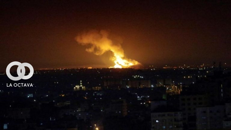 Israel ataca objetivos de Hamás en Gaza.