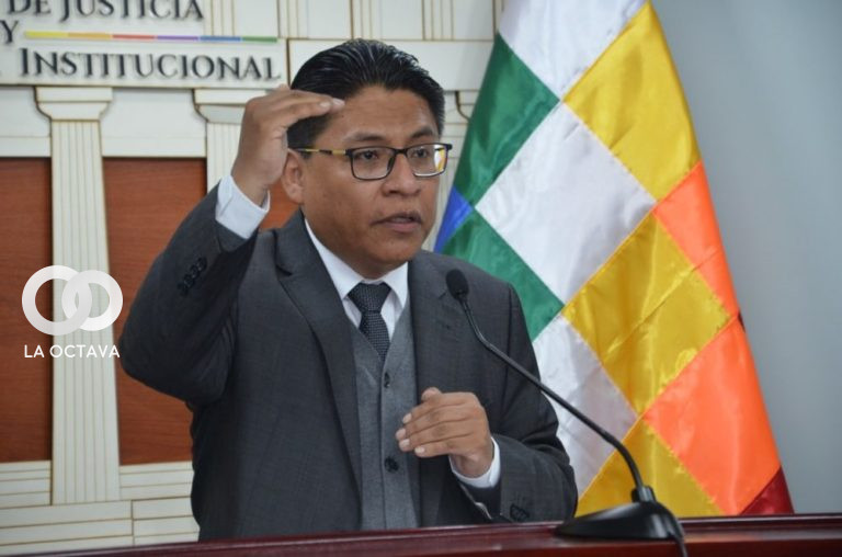 Iván Lima, Ministro de Justicia.
