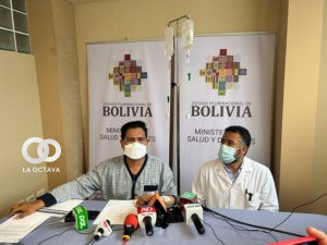 Jeyson Auza, Ministro de Salud y Deportes.