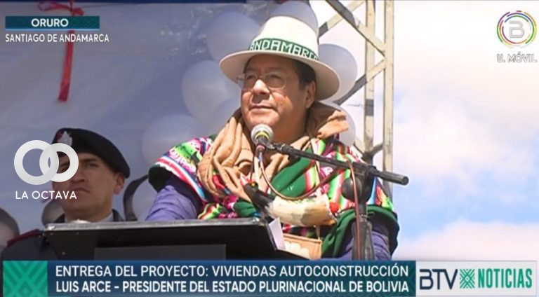 Luis Arce, Presidente de Bolivia.