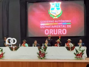 Conmemoración al Departamento de Oruro