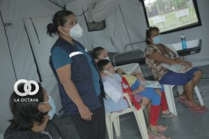 Pacientes de dengue en Santa Cruz.