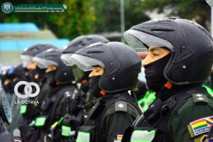 Policia bolivia despliega 6.000 oficiales a nivel nacional.