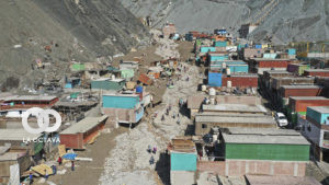 Pueblos arrasados por aludes en el Perú.