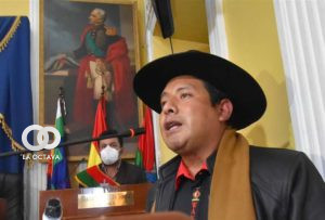 Santos Quispe, Gobernador de La Paz.
