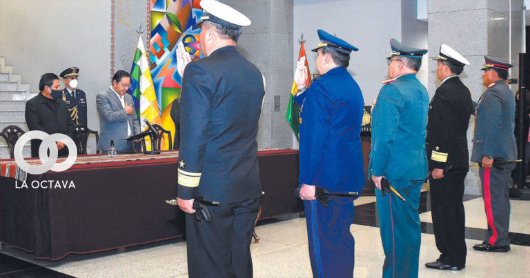 Senado confirma ascenso de generales de la FFAA y la Policía.