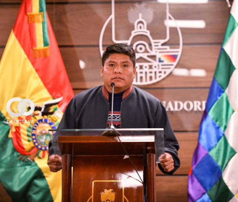 Senador del MAS, Leonardo Loza.