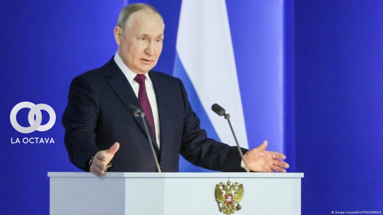 Vladimir Putin, Presidente de Rusia.