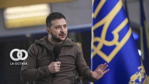 Volodimir Zelenski, Presidente de Ucrania.