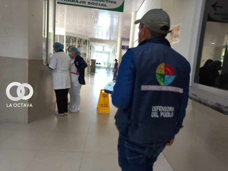 Defensoría del Pueblo presente en centro de salud