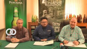Firma de convenio entre Envibol y Cervecería Potosina
