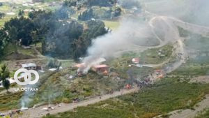 Los enfrentamientos se registraron en la comunidad de Juntuma. Foto: RRSS