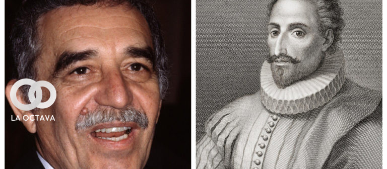 Gabriel García Márquez y Miguel de Cervantes Saavedra. Foto: GtresOnline