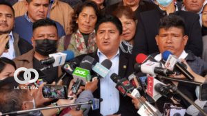Andrés Flores, jefe de bancada del MAS en la Cámara de Diputados.