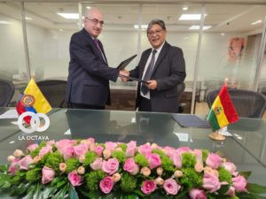 BCB firma memorando de cooperación con bancos de Colombia y Uruguay.