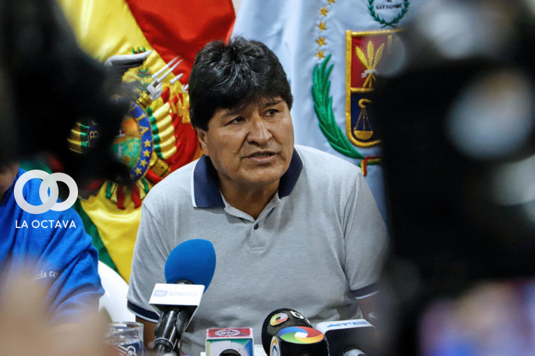 Evo Morales, ex Presidente de Bolivia.