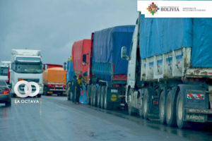 Tránsito de carga boliviana es regular