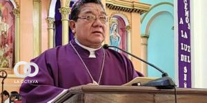 Monseñor Aurelio Pesoa, obispo de Beni