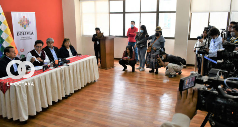 Conferencia de Prensa del Ministerio de Educación